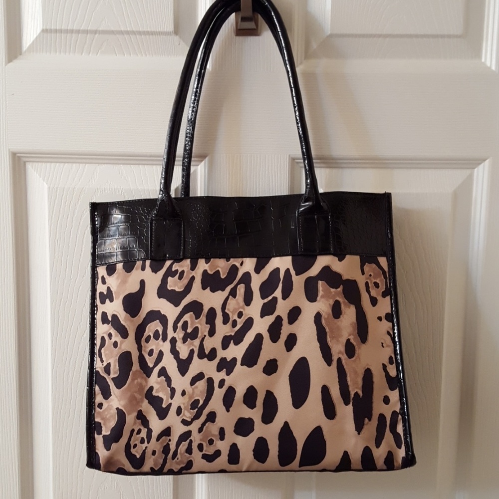 Leopard Print Tote Bag